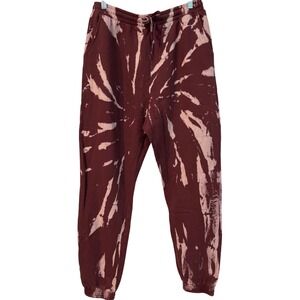 Born In BKLYN 525 Tie Dye‎ Sweatpants Joggers Drawstring Pockets Women's L